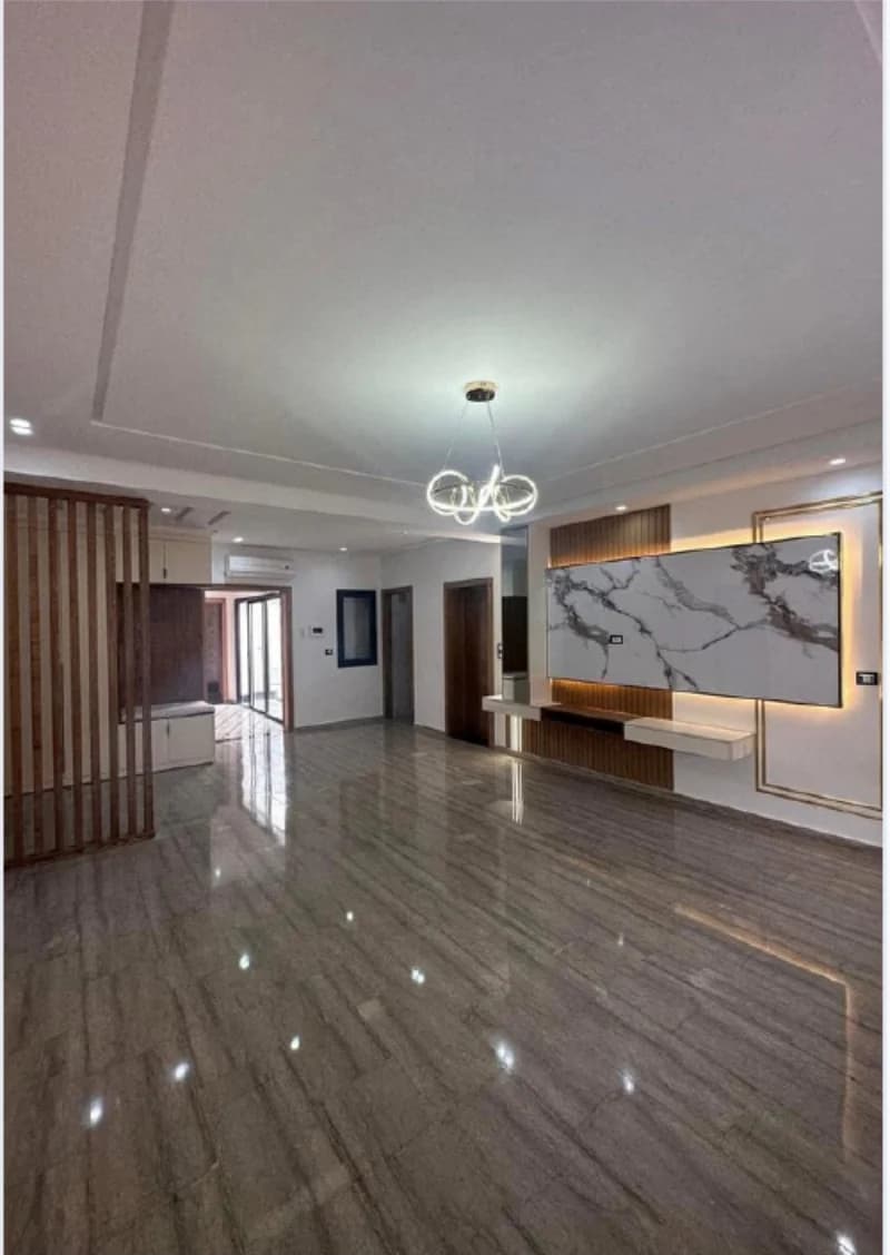 Interior finishes in a residential space
