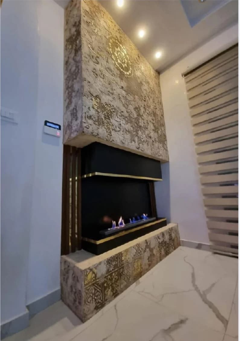Détail de finition intérieure réalisé par S2MBOU